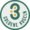 Logo 3 goldene Kugeln neu