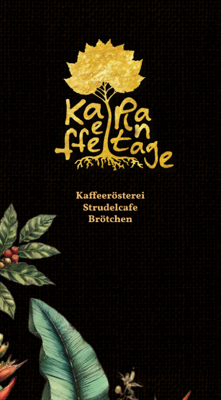 Karte Kaffee Plantage
