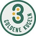 Logo 3 goldene Kugeln neu